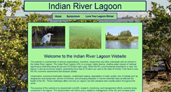 Desktop Screenshot of indianriverlagoon.org